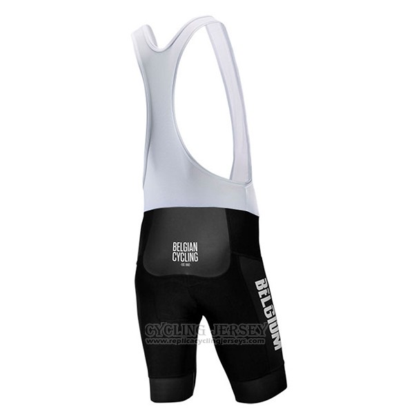 2017 Cycling Jersey Belgium Sky Blue Short Sleeve and Bib Short